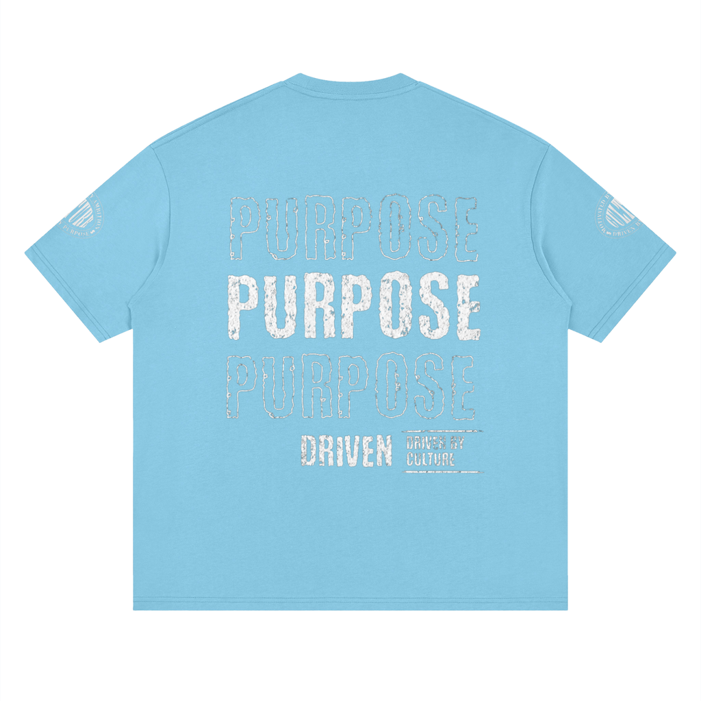 Culture Purpose Streetwear Loose Drop Shoulder T-Shirt