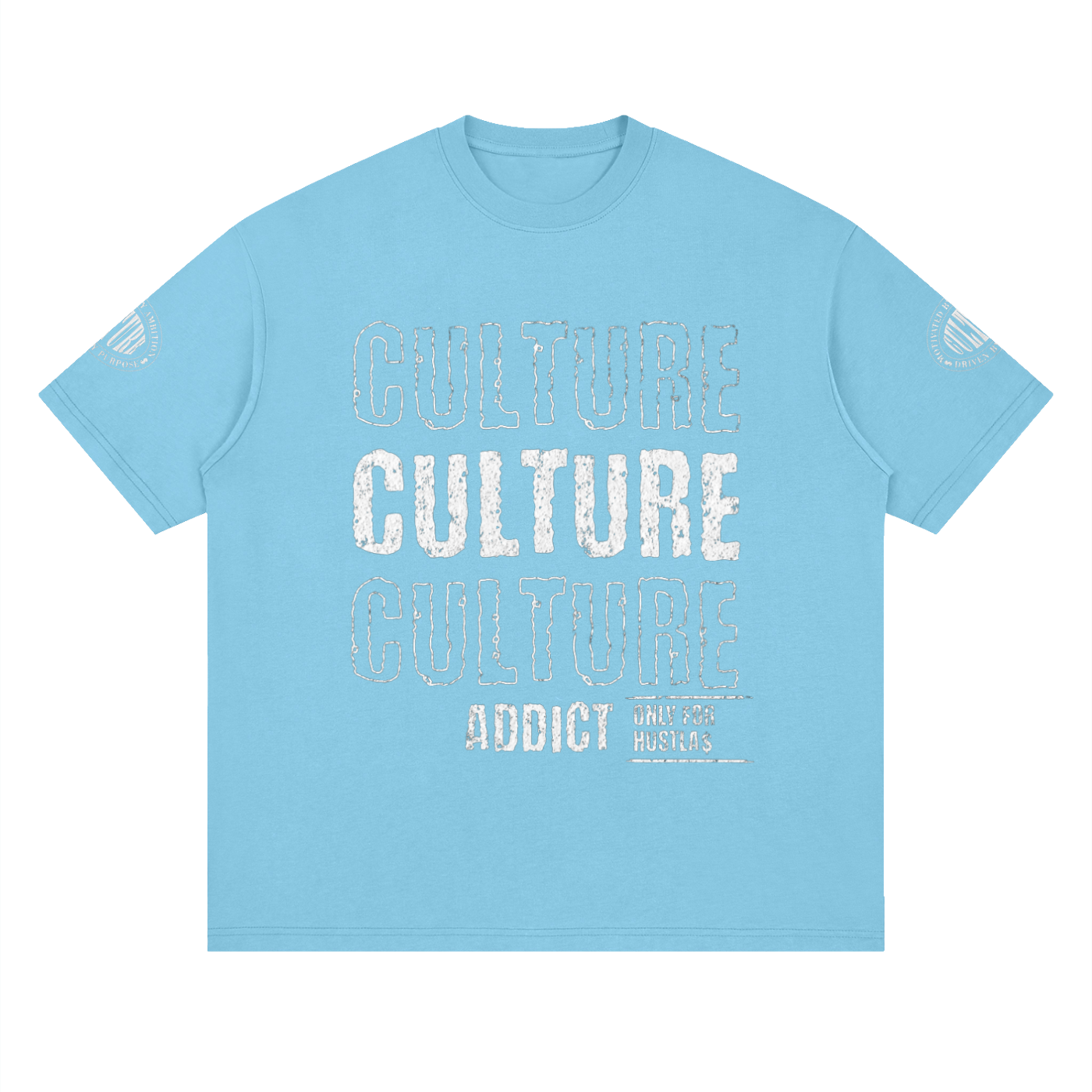 Culture Purpose Streetwear Loose Drop Shoulder T-Shirt