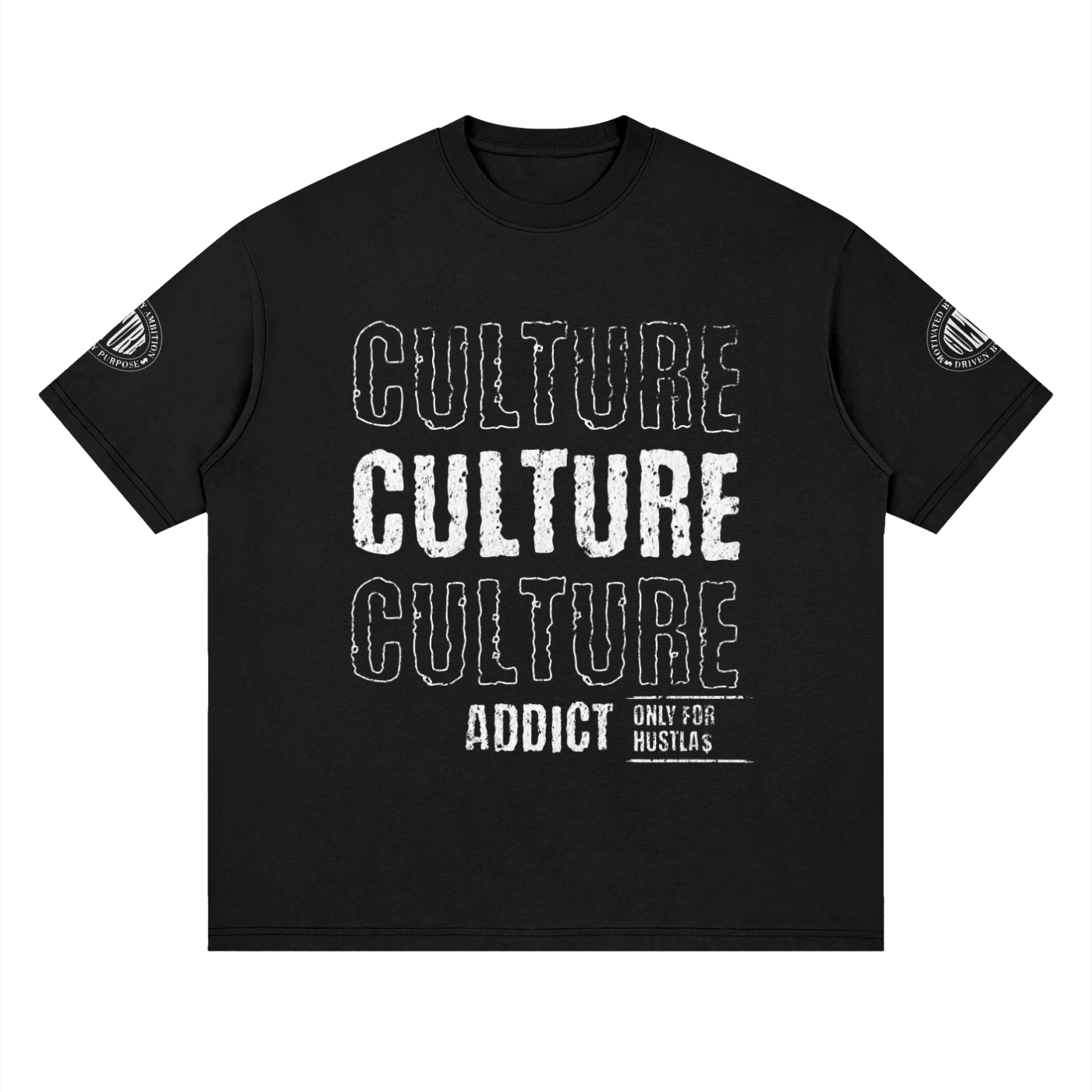 Culture Purpose Streetwear Loose Drop Shoulder T-Shirt