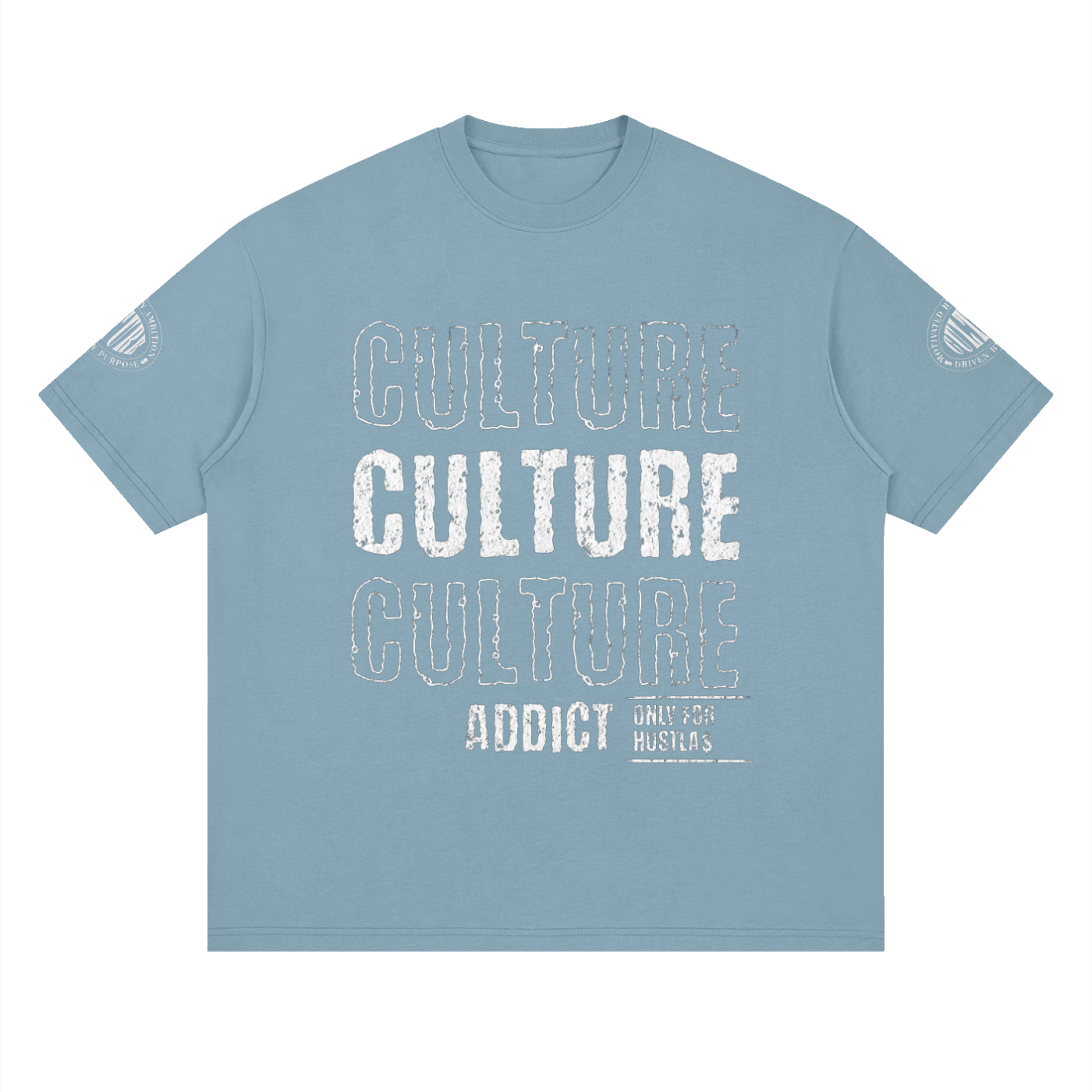 Culture Purpose Streetwear Loose Drop Shoulder T-Shirt