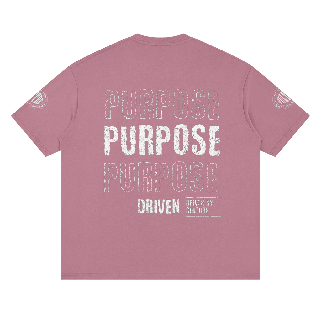 Culture Purpose Streetwear Loose Drop Shoulder T-Shirt