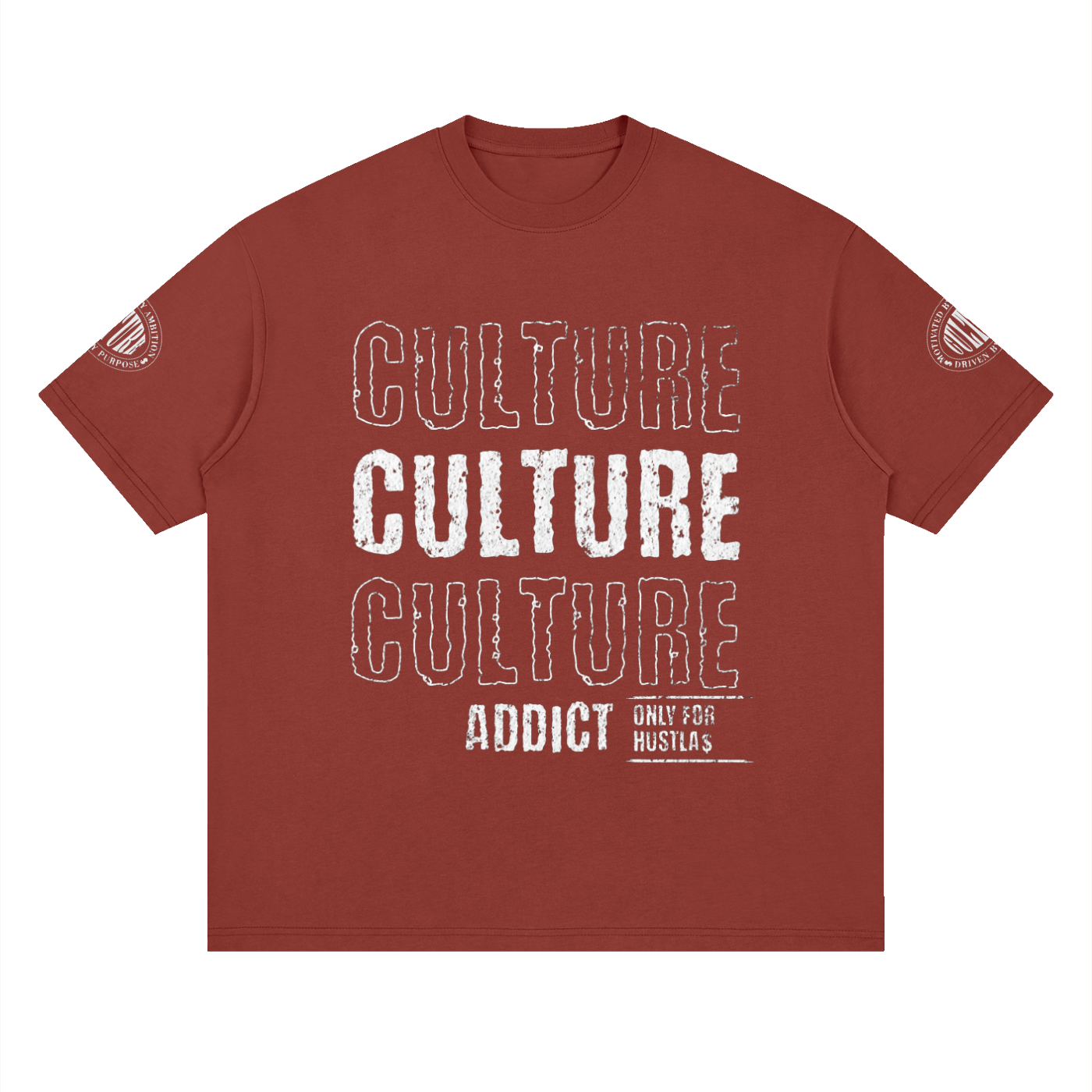 Culture Purpose Streetwear Loose Drop Shoulder T-Shirt