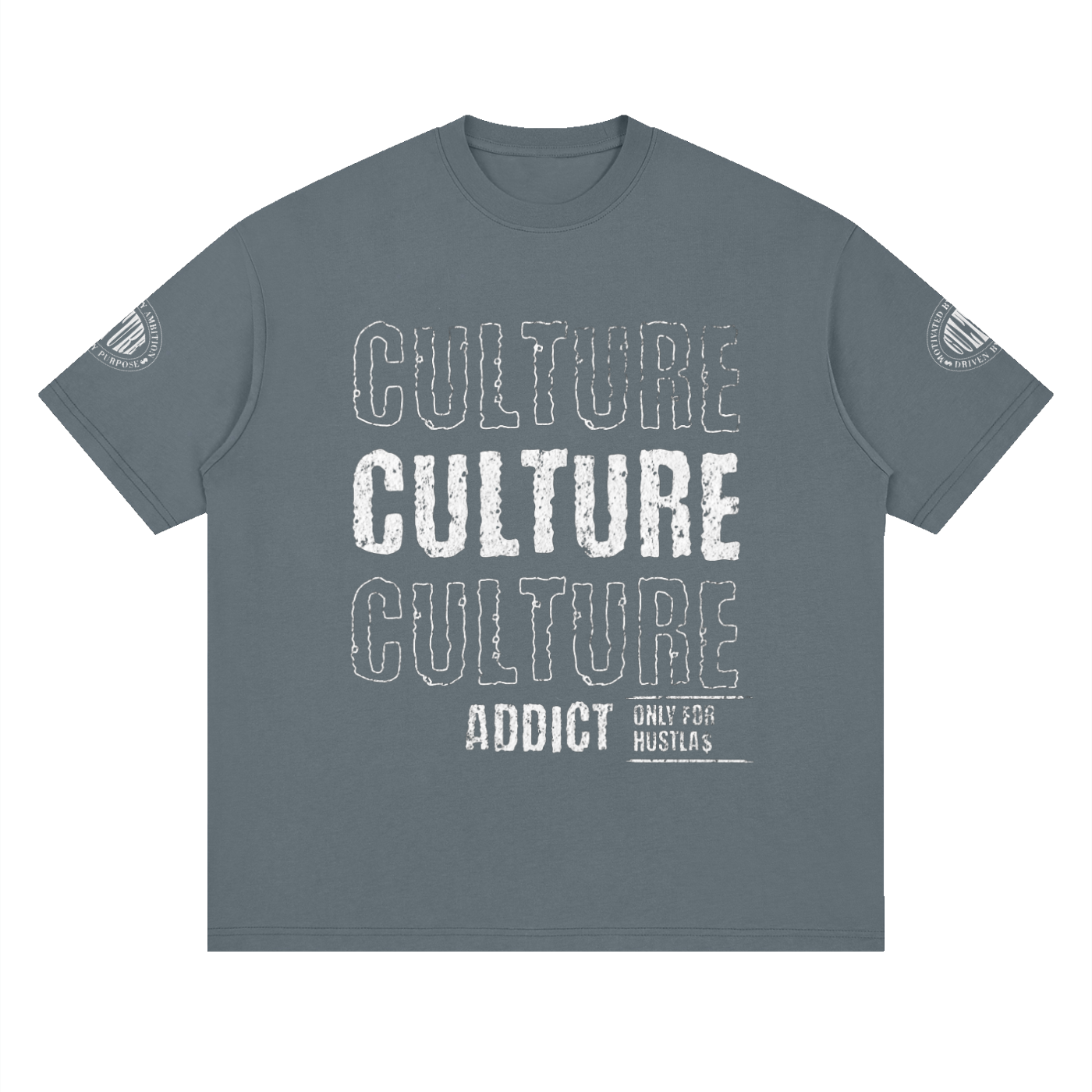 Culture Purpose Streetwear Loose Drop Shoulder T-Shirt