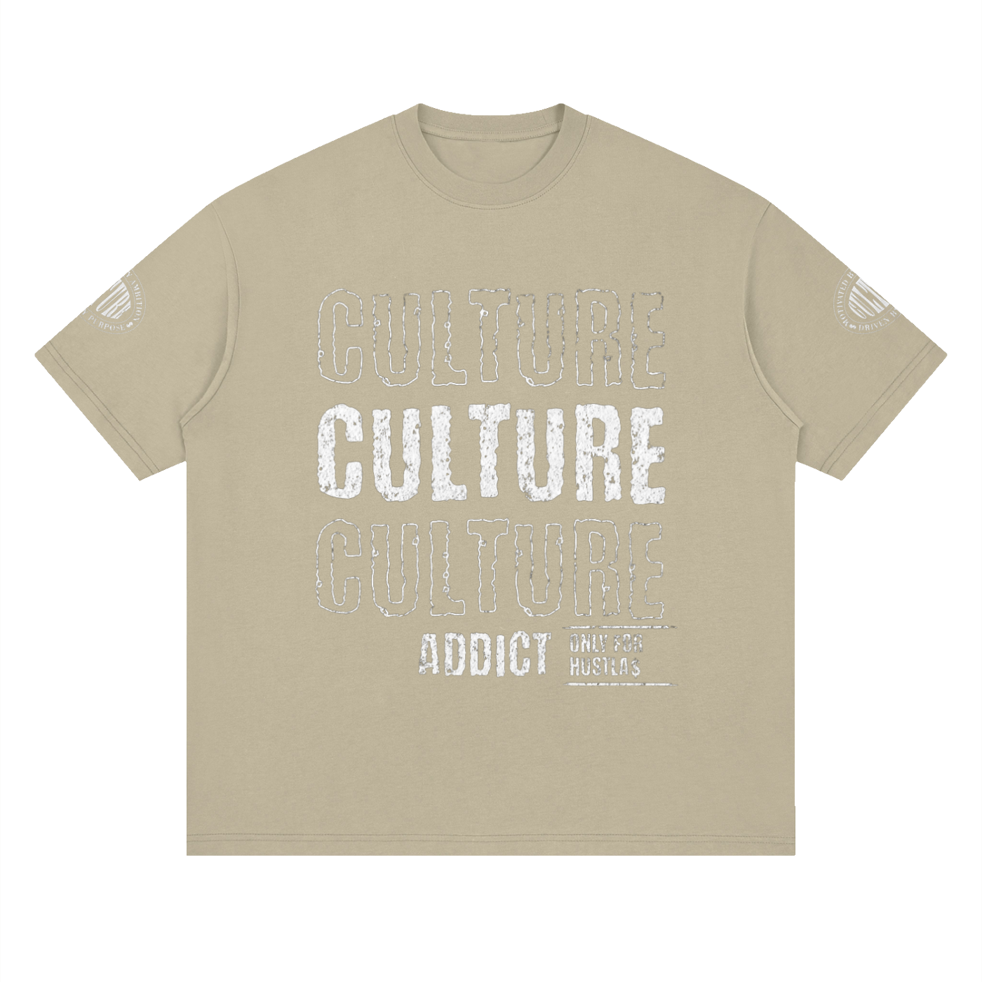 Culture Purpose Streetwear Loose Drop Shoulder T-Shirt