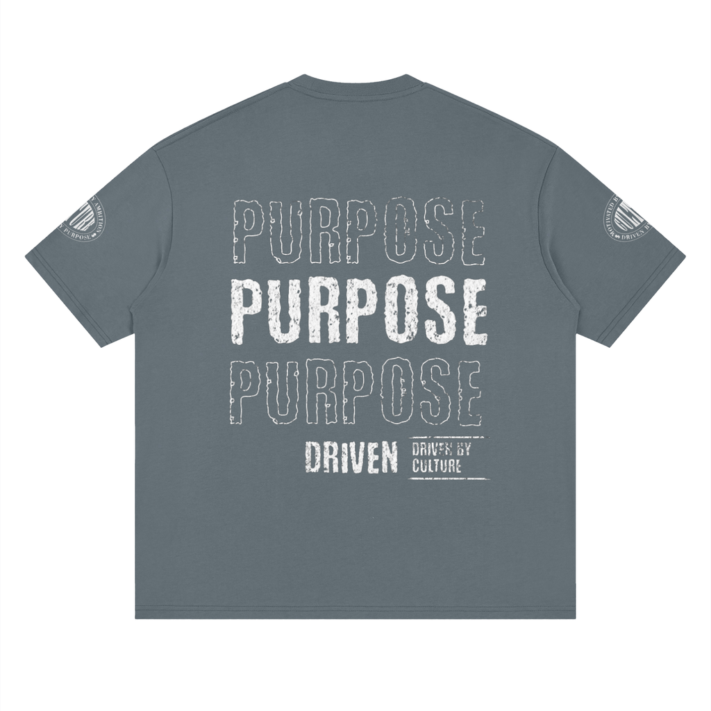 Culture Purpose Streetwear Loose Drop Shoulder T-Shirt