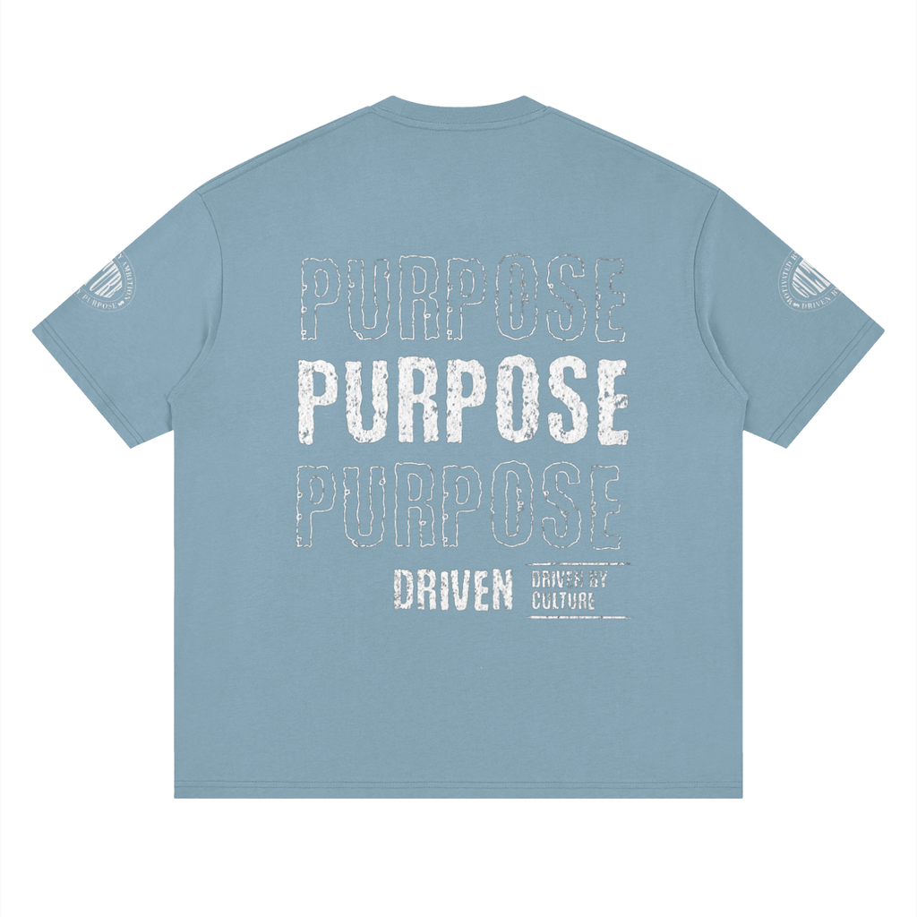 Culture Purpose Streetwear Loose Drop Shoulder T-Shirt