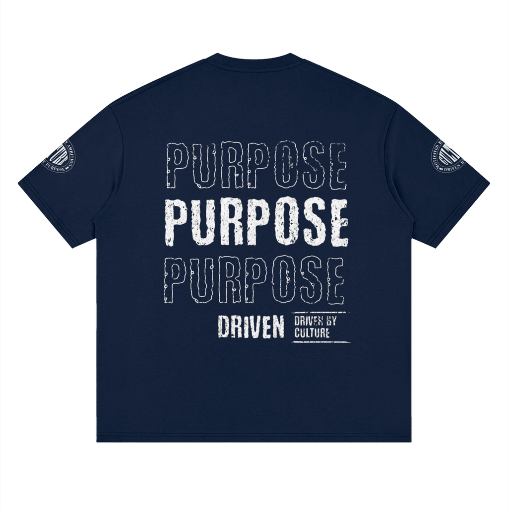 Culture Purpose Streetwear Loose Drop Shoulder T-Shirt