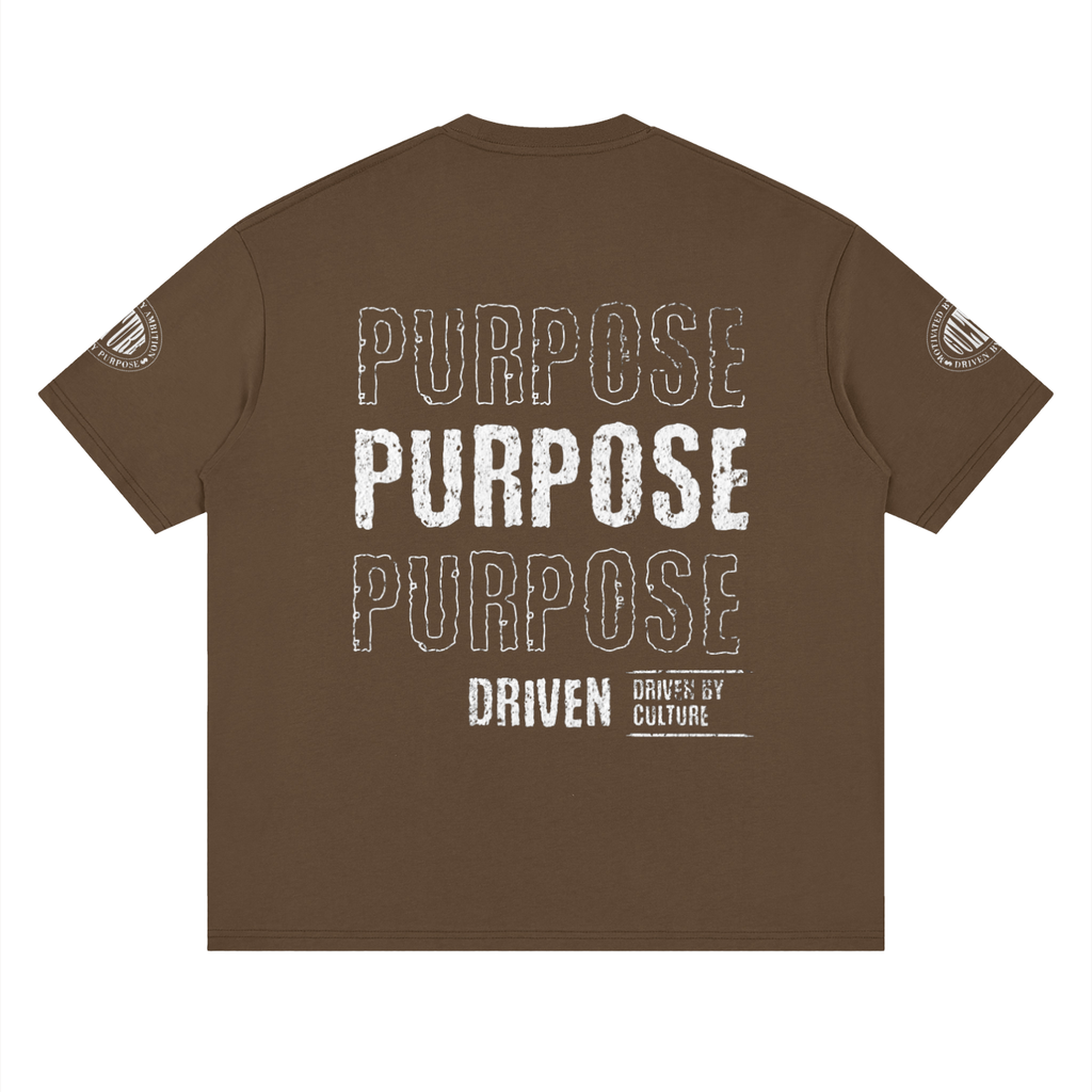 Culture Purpose Streetwear Loose Drop Shoulder T-Shirt