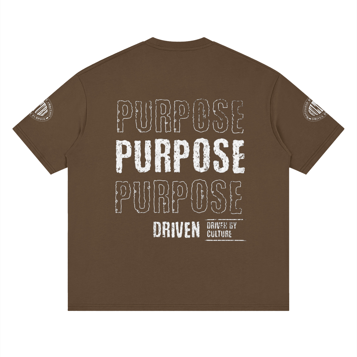 Culture Purpose Streetwear Loose Drop Shoulder T-Shirt