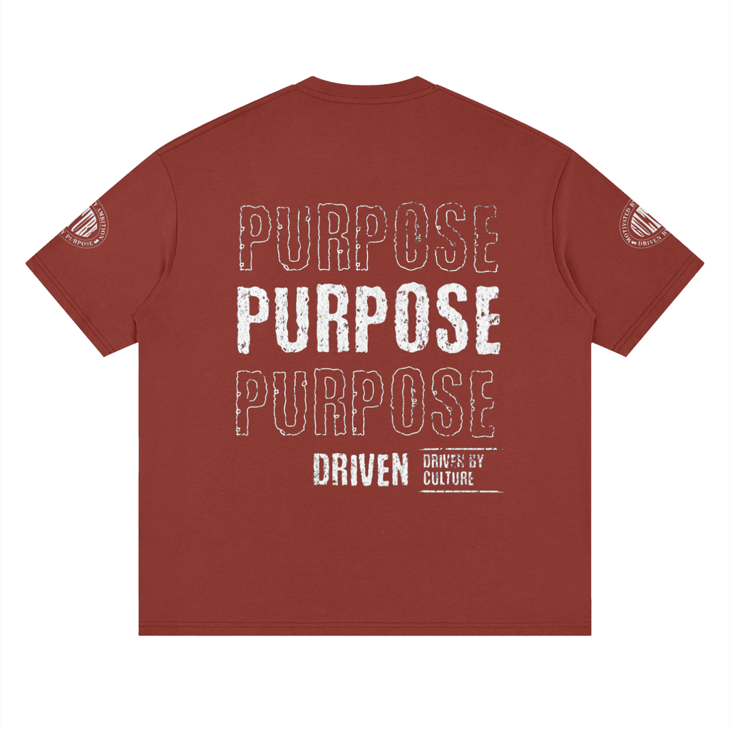 Culture Purpose Streetwear Loose Drop Shoulder T-Shirt