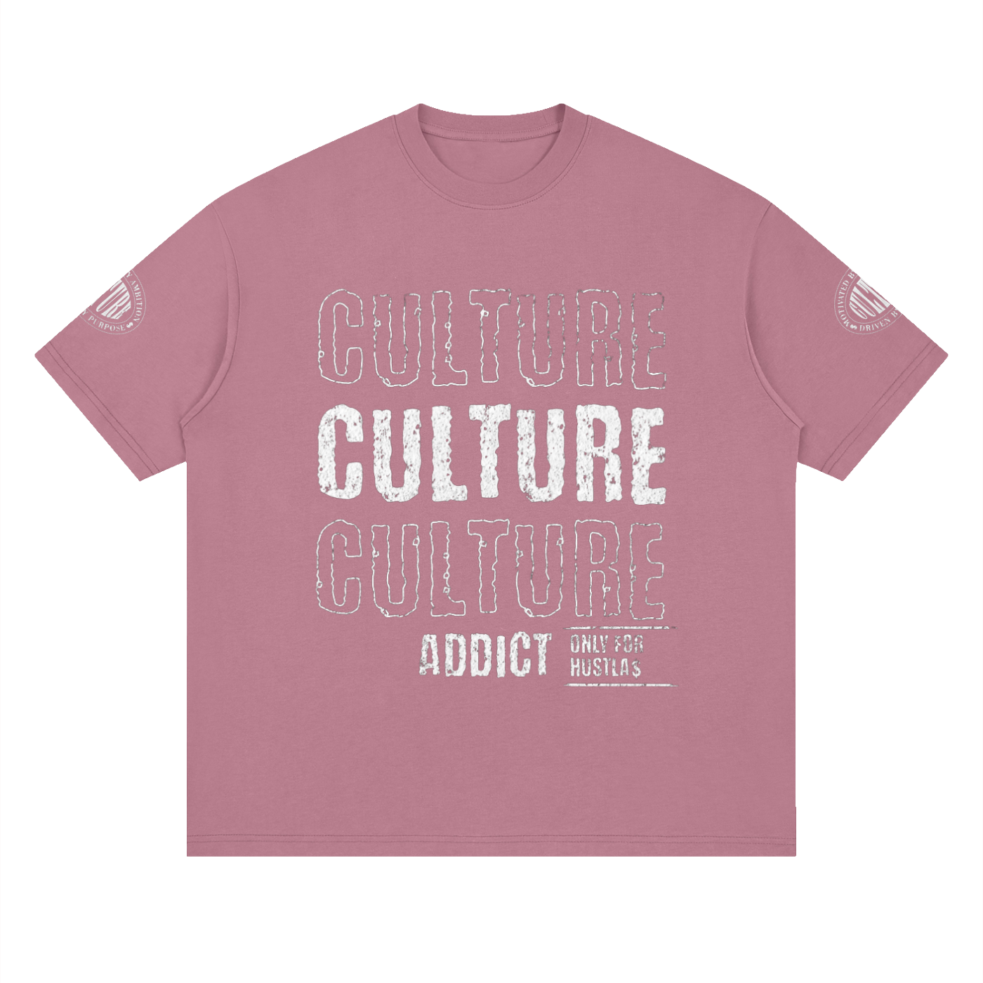 Culture Purpose Streetwear Loose Drop Shoulder T-Shirt
