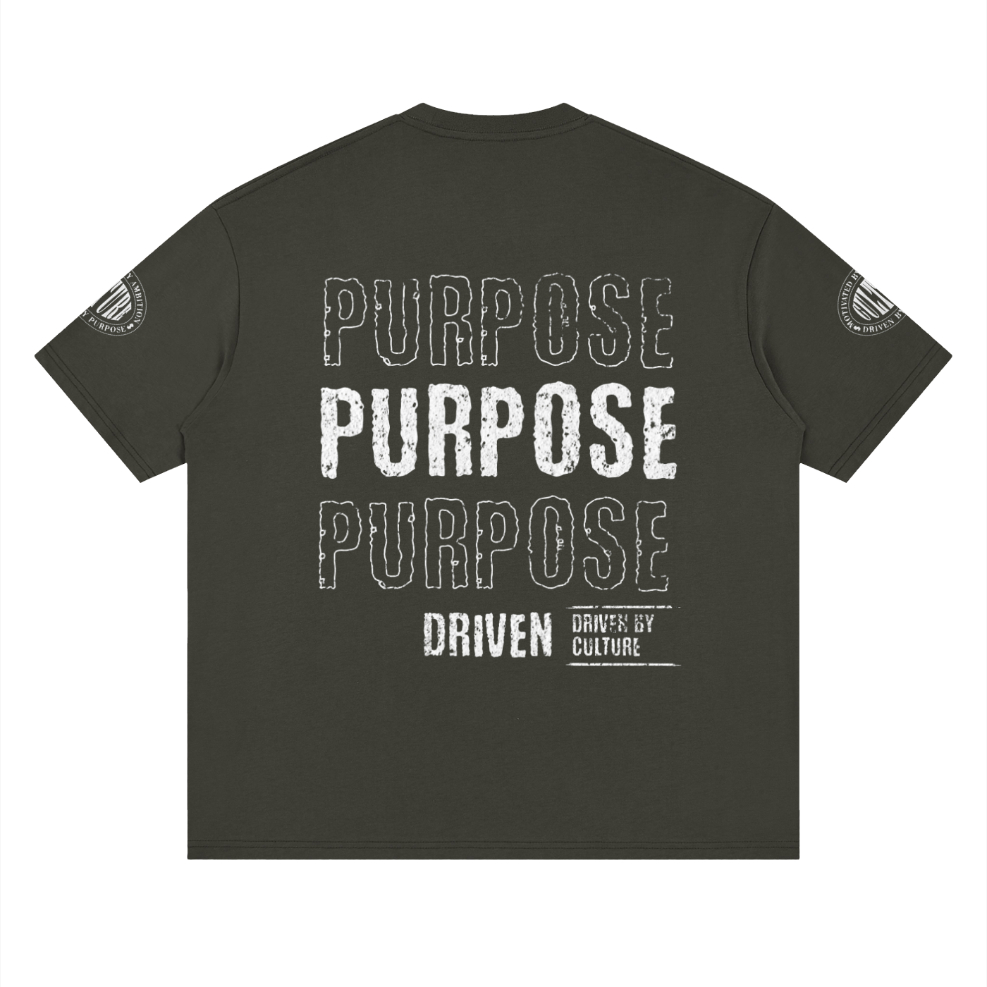 Culture Purpose Streetwear Loose Drop Shoulder T-Shirt
