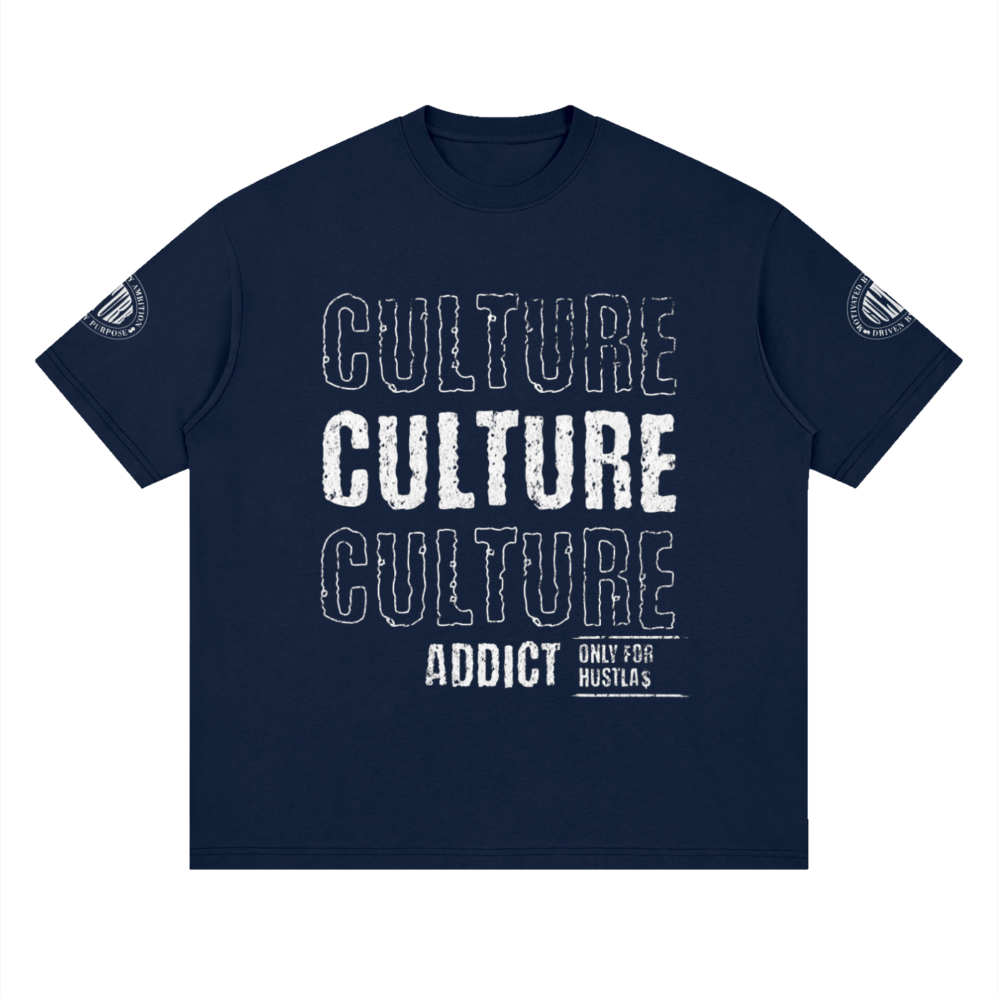 Culture Purpose Streetwear Loose Drop Shoulder T-Shirt